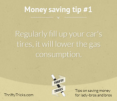 Money saving tip #1: Tires