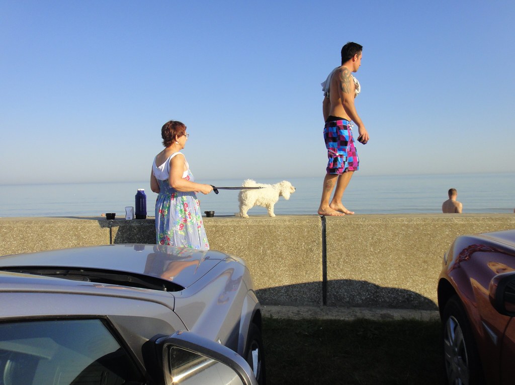 Dymchurch Beach - Oct 2011 - Candid - One for the Ladies