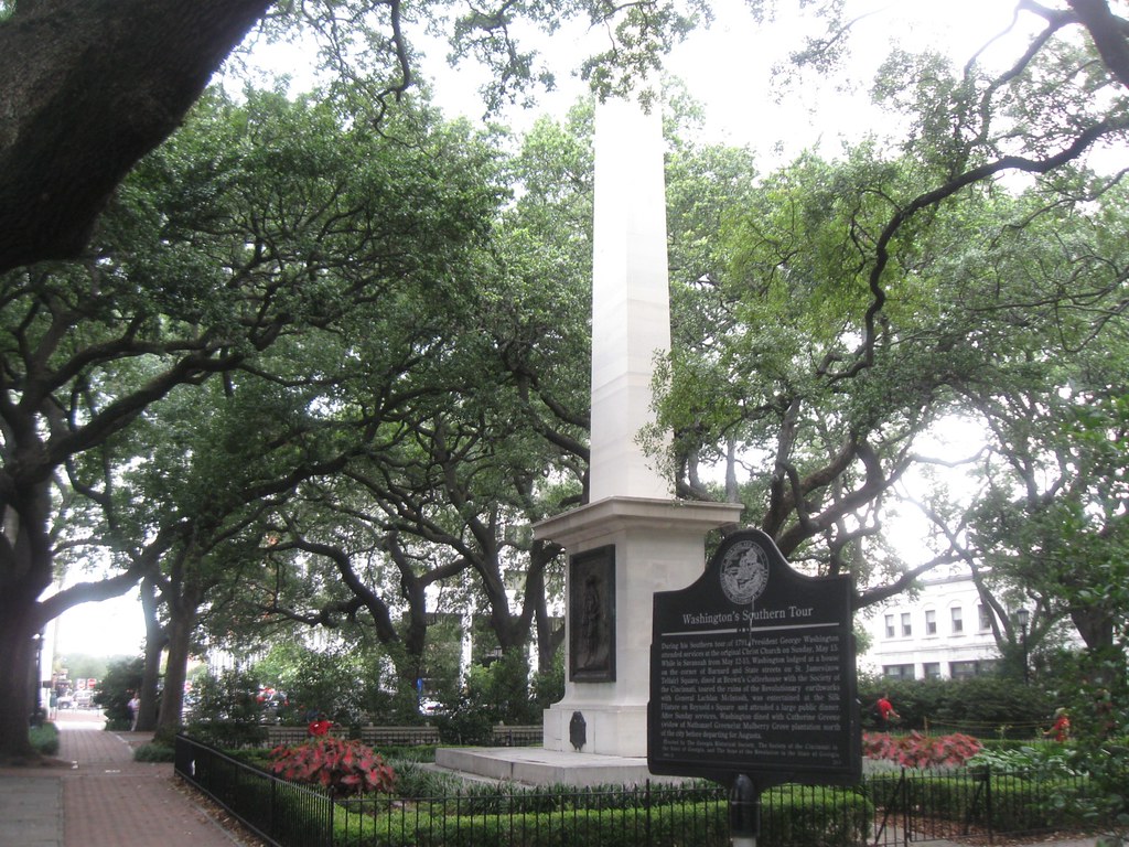 Nathaniel Greene monument, Savannah, GA