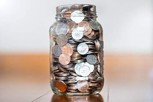 Jar of Change - Change - Coins - Saving Money