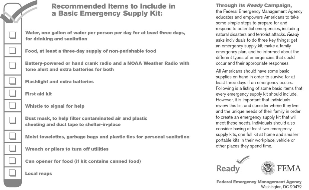 Basic Emergency Kit (01)